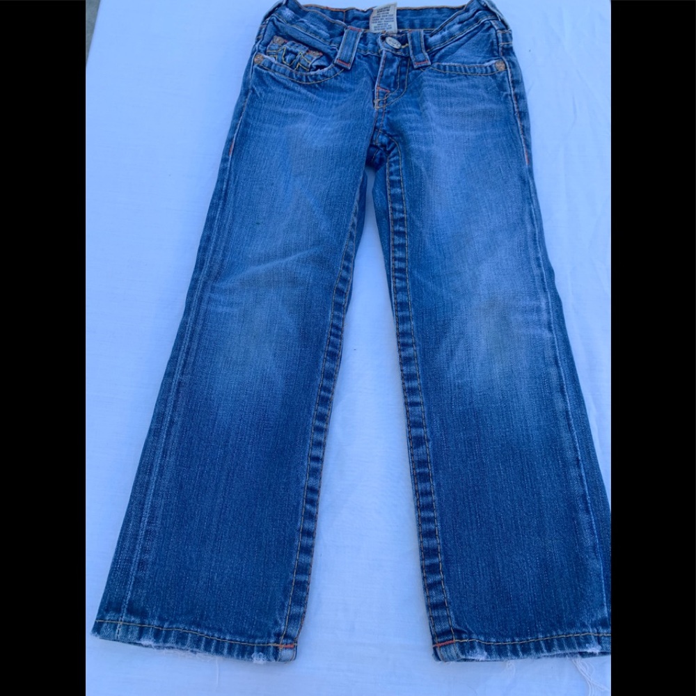 True religion size 5 boys straight leg